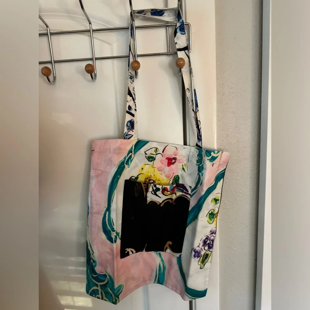 Samantha Pleet Sèvres Mixed Porcelain Tote Bag - New! - Picture 8 of 9